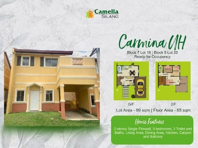𝗙𝗼𝗿 𝗦𝗮𝗹𝗲 | 3-BR RFO Unit in Silang, Cavite