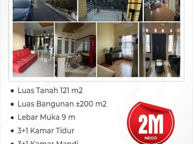 DIJUAL RUMAH KOMP GRIYA PESANTREN INDAH