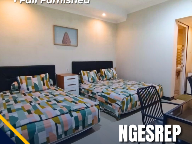 Kos dan Hotel Aktif Full Furnished di Ngesrep Tembalang, Semarang