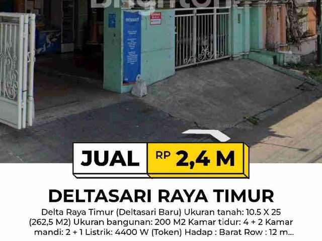Dijual Rumah Delta Raya