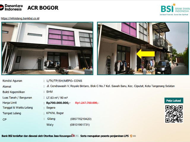 Rumah Mewah Murah di Tangerang Selatan