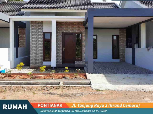 rumah siap huni lapis pertama tanjung raya 2 dekat yarsi pontianak