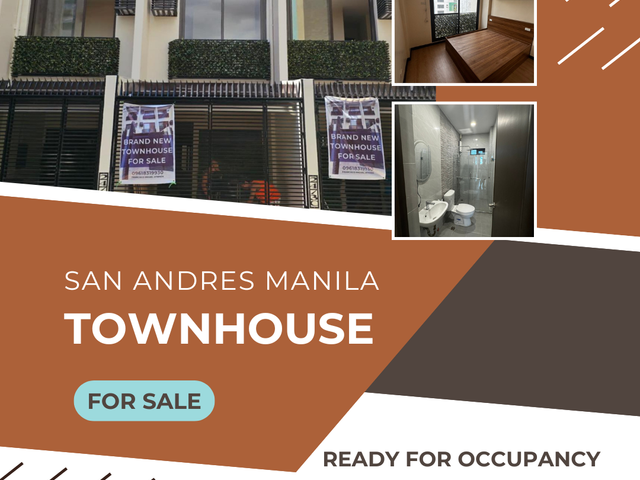 San Andres, Manila Townhouse