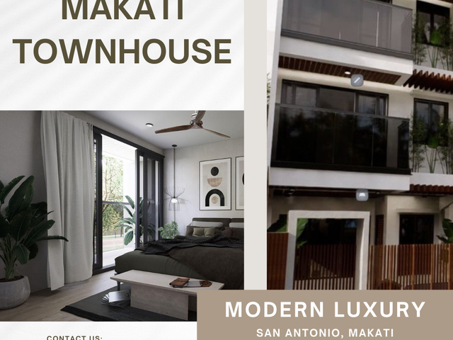 San Antonio, Makati Townhouse