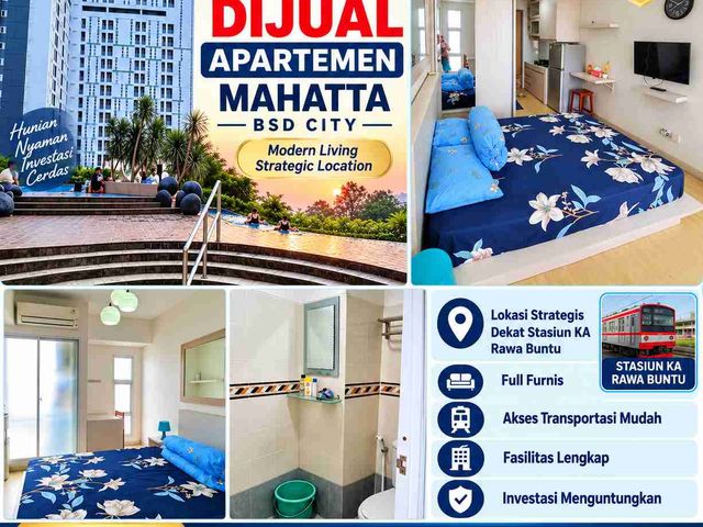Dijual.Apartemen Mahatta Rawa Buntu Serpong