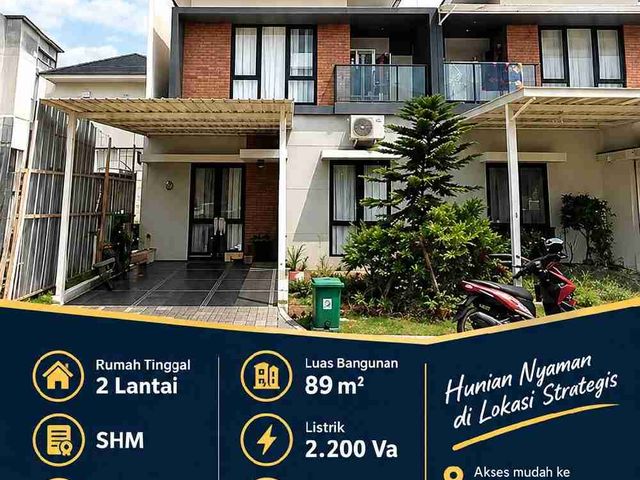 DIJUAL VIA LELANG RUMAH TINGGAL PERUM PINE OCBD GARDEN CLUSTER VIRGINA PINE BOGOR