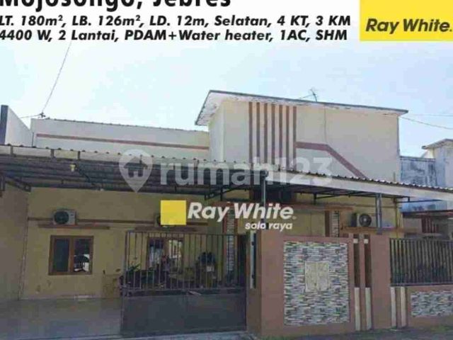 Rumah Disewa di Mojosongo Jebres Solo, dekat Uns, Rs Dr Oen dan Rs Moewardi solo
