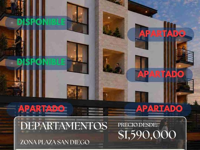 Departamento en Venta en Zona Plaza San Diego, Excelente Ubicación y Precio