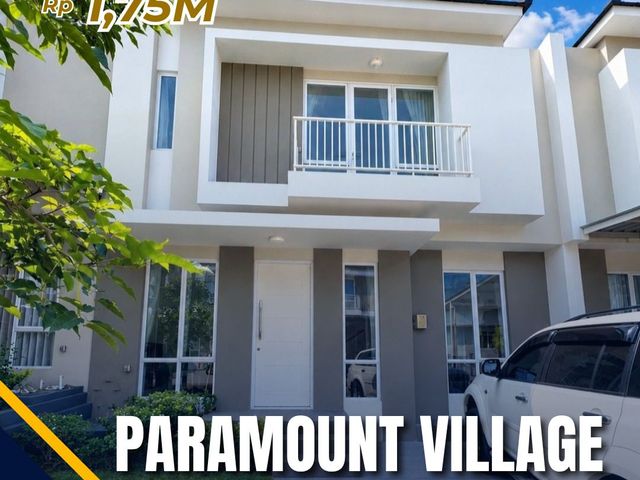 Rumah Semi Furnish 2 Lantai Paramount Village
