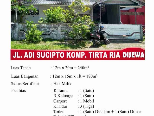 Rumah sewa TIRTARIA