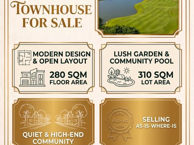 ⛳ PRIME 3BR TOWNHOUSE W/ 2 CARPARKS | Manila Southwoods | ₱15M CASH
