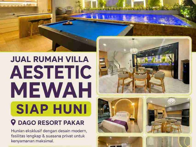 Dago Resort Villa Siap Huni Buat Dikomersilkan Bandung Utara