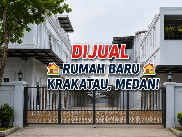 Rumah Baru Daerah Krakatau Jl Madio Santoso ( Mados )