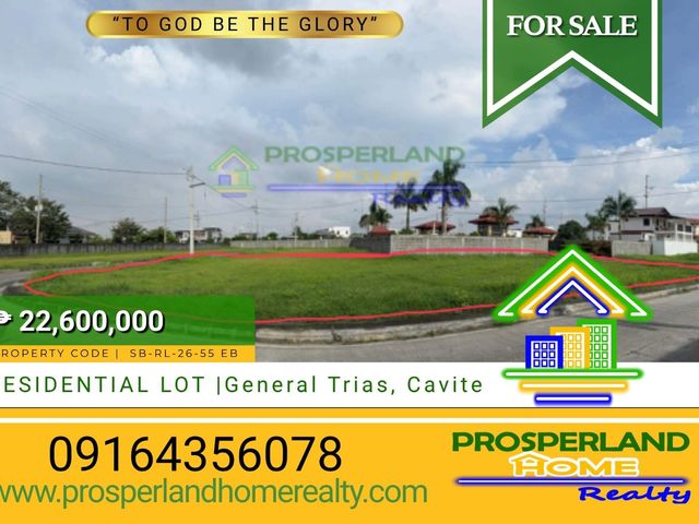 🌳 FOR SALE: 560 SQM RESIDENTIAL LOT IN GENERAL TRIAS, CAVITE 🌳