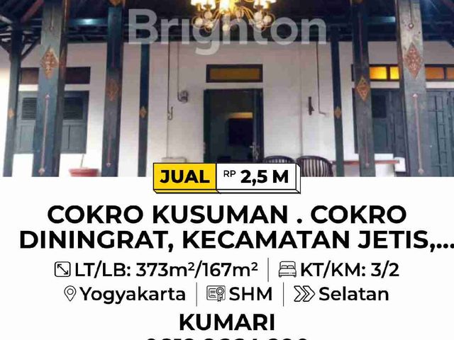 Rumah Joglo di Yogyakarta