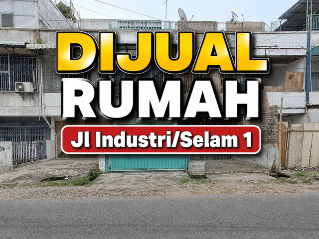 Rumah Termurah Daerah Medan Denai/Mandala Jl Indstri/Selam 1