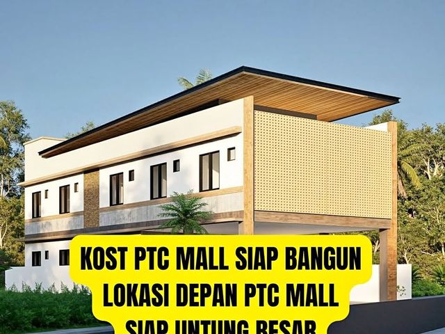 Dijual kost 2 LT depan PTC Mall Palembang