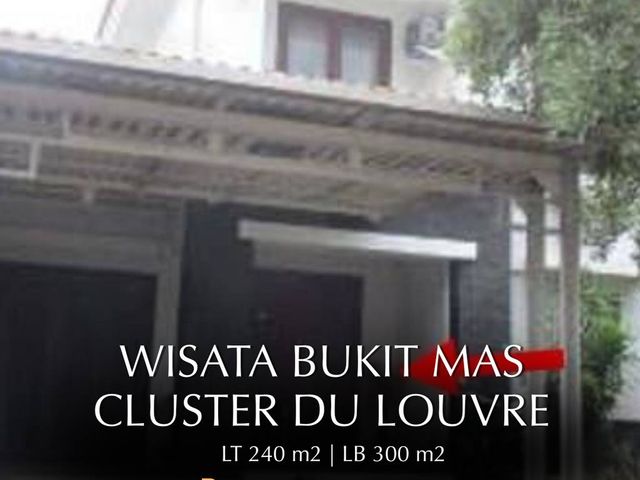 Dijual Rumah Wisata Bukit Mas 2, cluster du Louvre