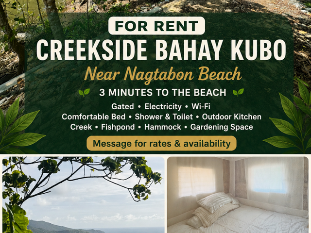 FOR RENT: NEAR BEACH HOUSE