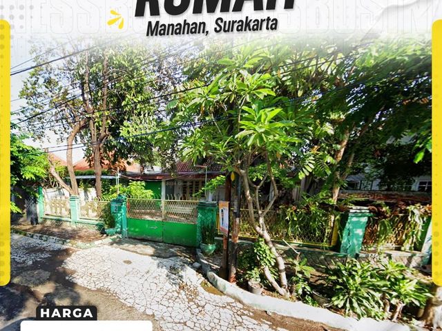 rumah depan stadiun manahan