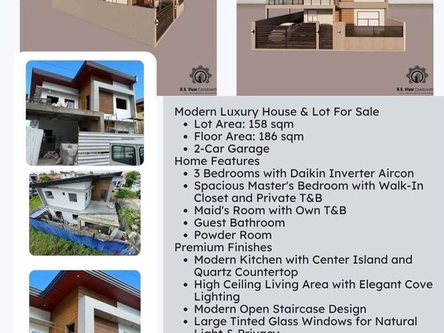 Brand New House and Lot For Sale