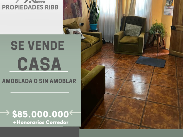 Hermosa Casa en Venta en Quillota
