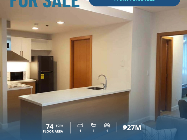 PARK TERRACES 1BR FOR SALE/RENT