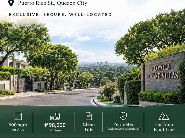 Loyola Grand Villas | Residential Lot For Sale - #7342