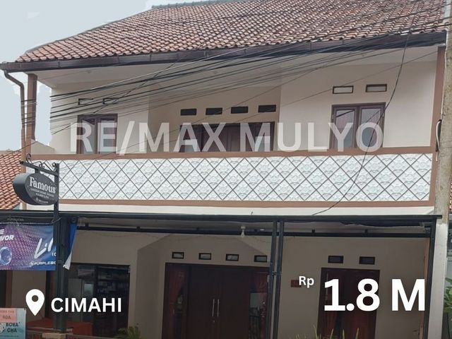 Dijual Rumah Siap Huni 2 Lantai Bisa Untuk Usaha Area Cimahi