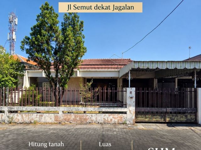 7jt-an/mtr‼️Dijual Rumah jl Semut Pusat Kota Surabaya dekat Jagalan