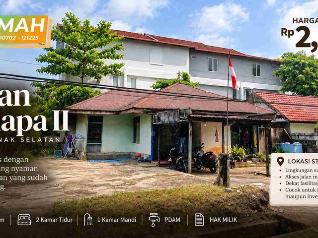 Rumah LT 270 m² di Jl. Palapa II Pontianak Selatan – SHM