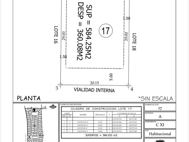 Terreno en venta con ubicación privilegiada en El Molino Condominio XV