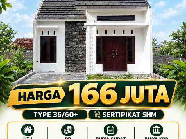 dijual rumah subsidi kertosono dekat SMP 3 Kertosono- Hunian Uswan Pandantoyo Kertosono