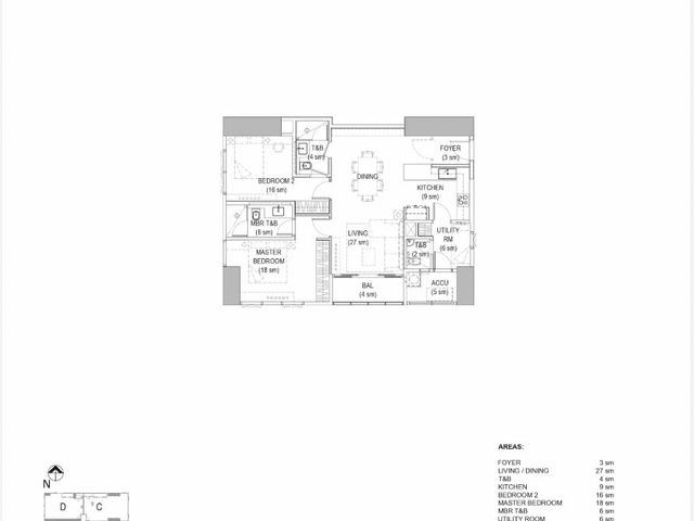 2BR CONDO; EDADES WEST - MAKATI CITY - FOR SALE