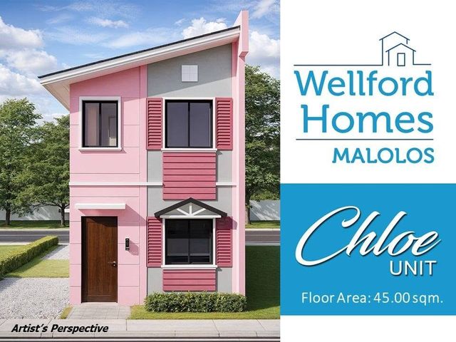Brandnew 2BR House & Lot for Sale in Wellford Homes Malolos Bulacan -AJCN