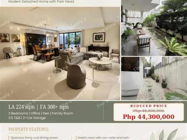 FOR SALE: Price Drop! 224sqm Mahogany Place 2 Acacia Estates Taguig