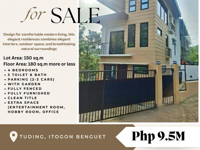 BRAND NEW MOUNTAIN-VIEW HOME FOR SALE IN ITOGON BENGUET