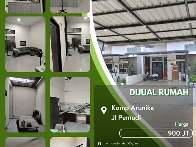 Dijual Rumah Komplek Arunika Jalan Pemudi Pekanbaru Kota!