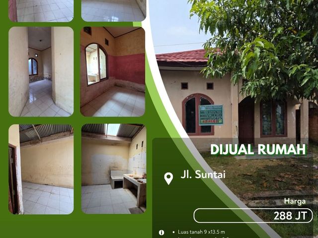 Dijual Rumah Jalan Suntai Pekanbaru Kota Siap Huni!