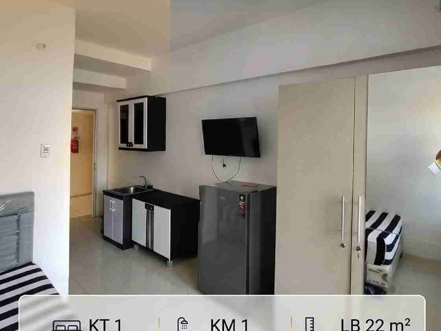 Apartemen Gunawangsa Merr Studio Furnish Murah Tower B Lantai 15