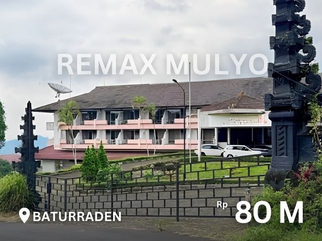 Hotel Asri dan Luas Dijual!! Lokasi Sejuk Area Baturraden