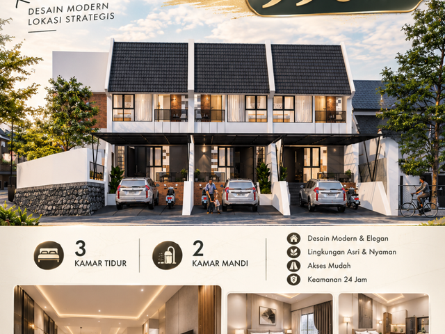 Rumah Kota Bandung City View 900 Jt