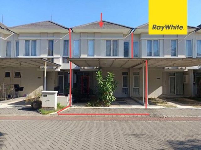 Dijual Rumah Aset Lelang Grand Pakuwon Tandes Surabaya Barat LT 90m2 SHM