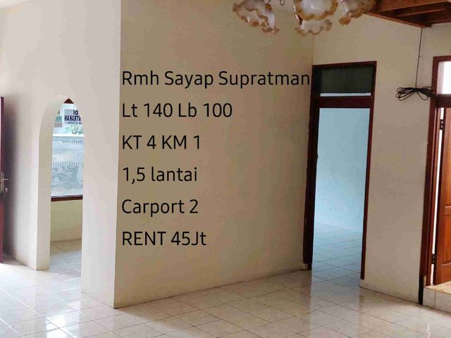 Rumah Pusat Kota Daerah Supratman dan sekitarnya Akses mobil