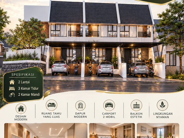 Rumah 2 Lantai Bandung Udara Sejuk