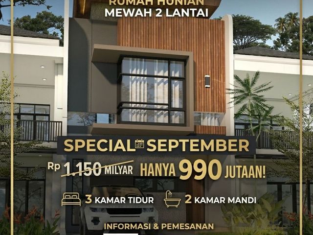 Rumah 2 Lantai Jalan Lebar Mandalajati