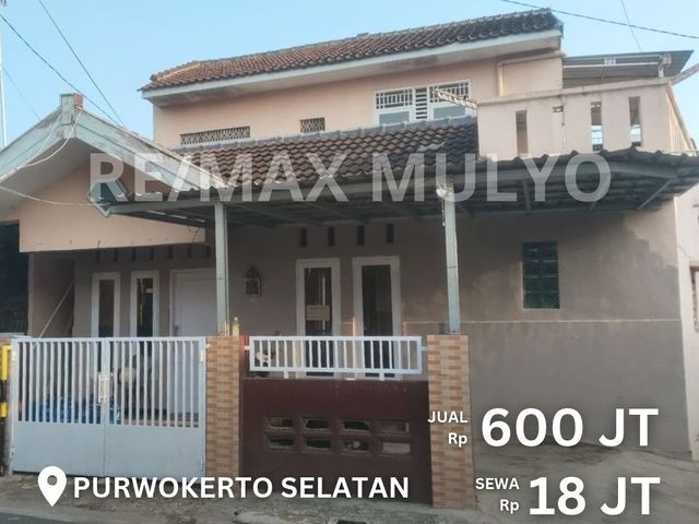 Dijual dan Disewakan Murah!! Rumah 2 Lantai Siap Huni Wilayah Purwokerto Selatan