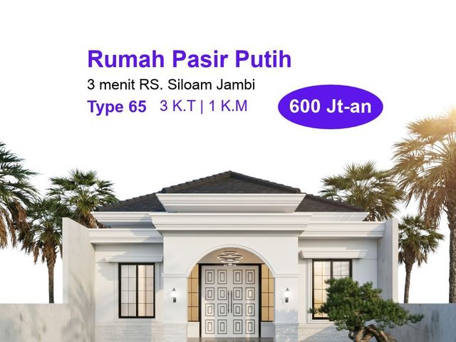 Jual Rumah Pasir Putih Jambi