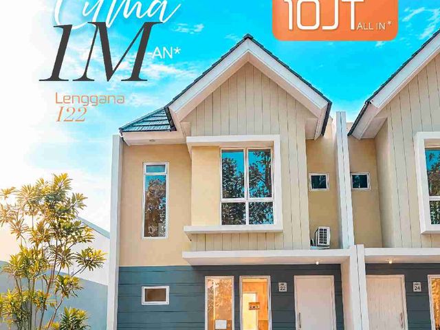 DIJUAL MURAH SAJA RUMAH BARU UNIK CANTIK  DI BANARA SERPONG