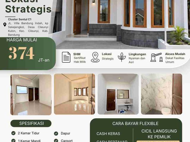 jual rumah siap huni dan tanah kavling